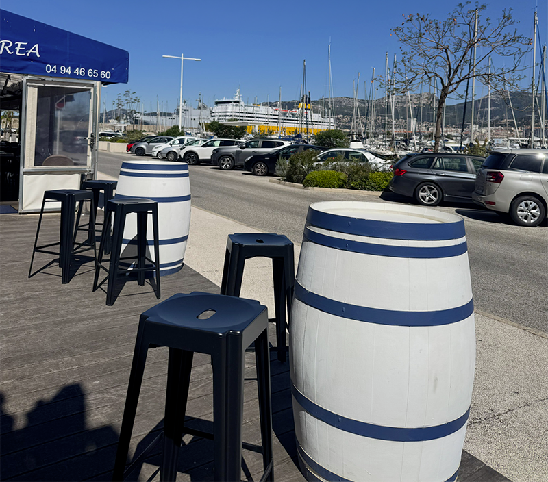 Le restaurant - L'Ostrea - Restaurant sur le port de Toulon - Poissonnerie Toulon