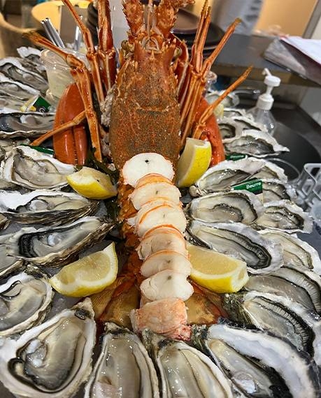 Galerie photos - L'Ostrea - Restaurant - Poissonnerie Toulon - Restaurant sur le port de Toulon